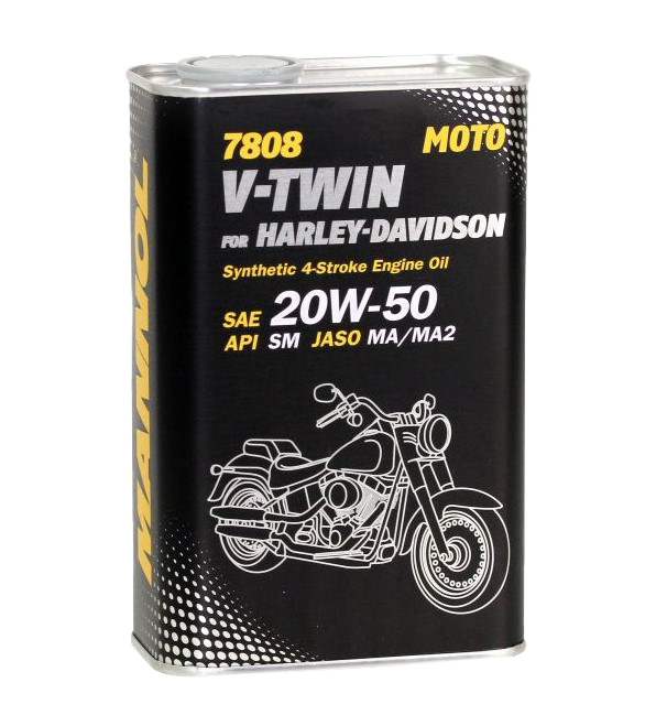 Моторное масло Mannol 4-T for Harley Davidson 20W50, 1л